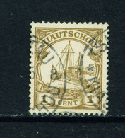 KIAOCHOW  -  1905 Yacht Definitive 1c Used As Scan - Carolines