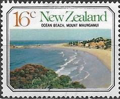 NEW ZEALAND 1977 Seascapes - 16c - Ocean Beach, Mount Maunganui FU - Used Stamps