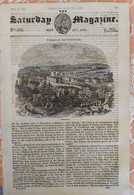 THE SATURDAY MAGAZINE 506 - 23 MAY 1840. TORQUAY, DEVONSHIRE. TORBAY - Autres & Non Classés