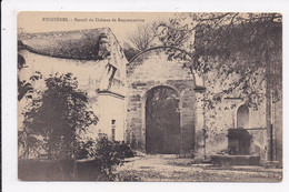 CP 13 EYGUIERES Portail Du Chateau De Roquemartine - Eyguieres