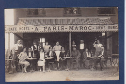 CPA [93] Seine Saint Denis > Drancy Devanture Café Paris Maroc Voir Dos - Drancy