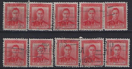 New Zealand 1938-47  King George VI  1.1/2d  (o) Mi.241, SG.608 (issued 1944) - Usati