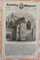 THE SATURDAY MAGAZINE 532 -  17 OCTOBER 1840. HANTS. PLYMOUTH - Autres & Non Classés