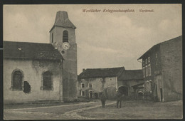 VERDENAL Westlicher Kriegsschauplatz (Theâtre De Guerre). Editeur Hartmann Strasbourg (voir Description) - Autres & Non Classés