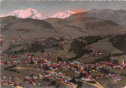 74-MEGEVE- LA CHAINE DU MONT-BLANC ET LA CHAINE DU MONT JOLY - Megève