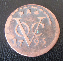 Pays-Bas / Indes Néerlandaises - Monnaie 1 Duit 1793 VOC - Niederländisch-Indien