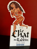 LE CHAT DU RABBIN - Affiche Cartonnée Sur Pied - Joann Sfar PLV - Objets Publicitaires