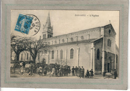 CPA - (38) JALLIEU - Aspect Du Quartier De L'Eglise Dans Les Années 20 - Jallieu