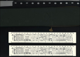 Vintage Slide Rule FABER CASTELL Made In Germany Box 111/54 And Two Spare Scales - Altri & Non Classificati