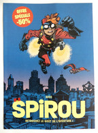 FLYERS BLEU ABONNEMENT JOURNAL SPIROU 2020 - YOANN - SPIROU ET FANTASIO - Objets Publicitaires