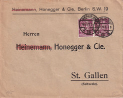 ALLEMAGNE 1921 LETTRE DE BERLIN - Brieven En Documenten