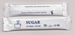 Zuc039 Singpore Airlines Avion Compagnia Aerea, Merchandising, Bustina Zucchero Azucar Sucre Sugar - Cadeaux Promotionnels