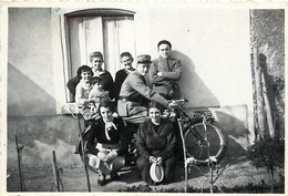 Photographie - Photo - Motos - Moto - 2 Petites Photos - Année 1935 - état - Other & Unclassified