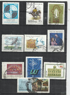 TEN AT A TIME - ARGENTINA - LOT OF 10 DIFFERENT 1 - USED OBLITERE GESTEMPELT USADO - Collections, Lots & Series