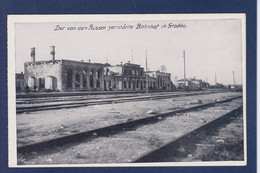 CPA BELARUS  Grodno Russie Non Circulé Gare Station - Weißrussland