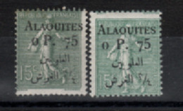 Syrie -  Surch. Alouites  2 Semeuse  (1924) -  N°4 /4a Neuf - Nuevos