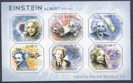 2011 Mozambique 4770-75KL Albert Einstein 12,00 € - Albert Einstein