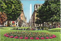 GARDEN OF CARLO FELICE SQUARE AND ROMA STREET, TURIN, ITALY. UNUSED POSTCARD Qq9 - Parques & Jardines