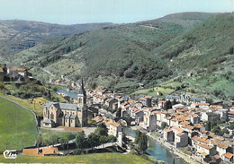 12 - CAMARES : Vue Aérienne  - CPSM  Village ( 1.010 H ) Grand Format 1978 - Aveyron - Andere & Zonder Classificatie