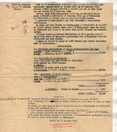 VP18.116 - MILITARIA - Marine Nationale - BREST 1955 - 2 Documents Concernant Le Matelot GUILLOU ( NANTES X LORIENT ) - Documentos