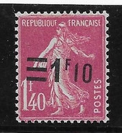 France N°228 - Variété Surcharge Décalée - Neuf ** Sans Charnière - TB - Ungebraucht