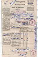 VP18.117 - MILITARIA - Marine Nationale - LORIENT X LE PELLERIN 1953  - Document Concernant Le Matelot GUILLOU - Documenten
