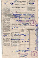 VP18.117 - MILITARIA - Marine Nationale - LORIENT X LE PELLERIN 1953  - Document Concernant Le Matelot GUILLOU - Dokumente