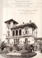 Architecture : Monographies De Bâtiments Modernes N° 43 : Villa Des Bambous 65 Bd Croisette Cannes (06) - Architecture