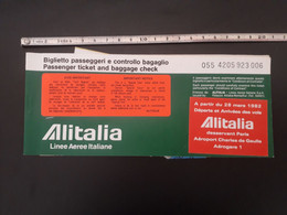 1995 BILLETALITALIA  PUBLICTE BANCO DI ROMA BANQUE - Tickets