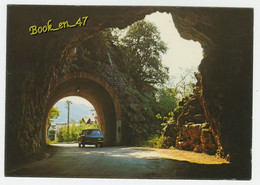 {90040} 83 Var Barjols En Provence , Sous Les Voutes Du Tunnel Routier - Barjols