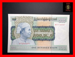 Burma - Myanmar  100 Kyats  1976  P. 61   *rare*    AU \ UNC - Myanmar