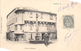 Ambert        63          Place Des Minimes    (voir Scan) - Ambert