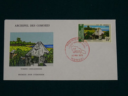 Comores 1975 Ile Moheli FDC VF - Covers & Documents