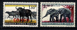 Rep. Congo. 1960 COB/OBP 405**, 407**, MNH - Nuovi