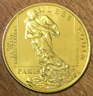 75007 PARIS MUSÉE RODIN LA VALSE CAMILLE CLAUDEL AB 2008 MEDAILLE ARTHUS-BERTRAND JETON TOURISTIQUE MEDALS COINS TOKENS - 2008