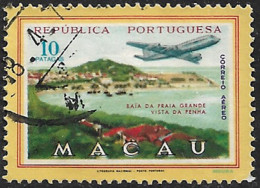 Macau Macao – 1960 Airmail 10 Patacas - Gebruikt