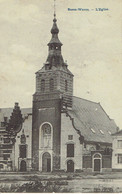 Basse Wavre L'église Bertels  Relais De Pondrome 1910 Au Verso - Waver