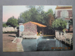 CPA 79 Deux Sèvre VERNOUX Sur BOUTONNE  Environs De Brioux Sur Boutonne -  Le Lavoir De Vernoux  - Pub Citroen 1910 - Brioux Sur Boutonne