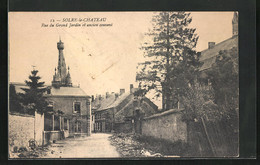 CPA Solre-le-Chateau, Rue Du Grand Jardin Et Ancien Couvent - Solre Le Chateau