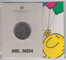 Great Britain UK £5 Five Pound Coin MrMen - 2021 Royal Mint Pack - 2 Pounds