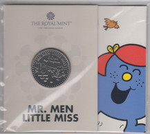 Great Britain UK £5 Five Pound Coin Mr Men & Little Miss - 2021 Royal Mint Pack - 2 Pounds