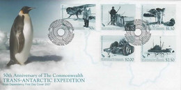 Ross Dependency SG 104-08  2007 Trans-Antarctic Expedition ,First Day Cover, - FDC