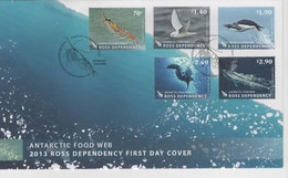 Ross Dependency SG 139-43  2013  Antarctic Food Web ,First Day Cover - FDC