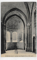 MASSAY - INTERIEUR DE LA CHAPELLE SAINT LOUP DU XIIe SIECLE - CPA NON VOYAGEE - Massay