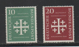 Allemagne - Bund - YT N° 109 Et 110 Neufs** (cote 10 Euros) - Ungebraucht