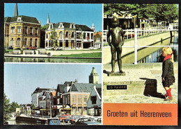 HEERENVEEN Groeten Uit 3-luik Ca 1978 - Heerenveen