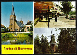 HEERENVEEN Groeten Uit 3-luik Met Molen Ca 1978  Moulin / Mill / Mühle - Heerenveen