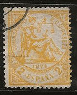 Espagne 1874 N° Y&T :   141 Obl. - Used Stamps