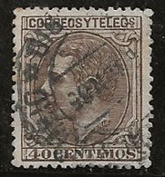 Espagne 1879 N° Y&T :   188 Obl. - Used Stamps