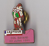 PIN'S THEME SPORTS / CYCLISME TOUR DE FRANCE  23 JUILLET 1991  COL BAYARD DANS LE DEPT  DE L'ISERE - Cyclisme